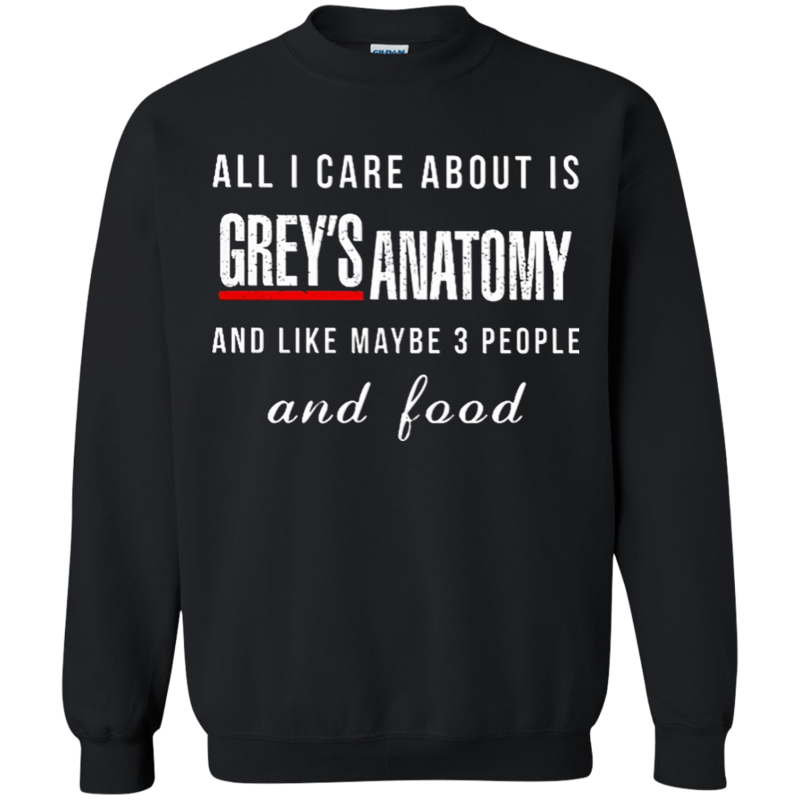 Grey's Anatomy 2019 - All i care about is Grey's Anatomy and like maybe 3 people and food.