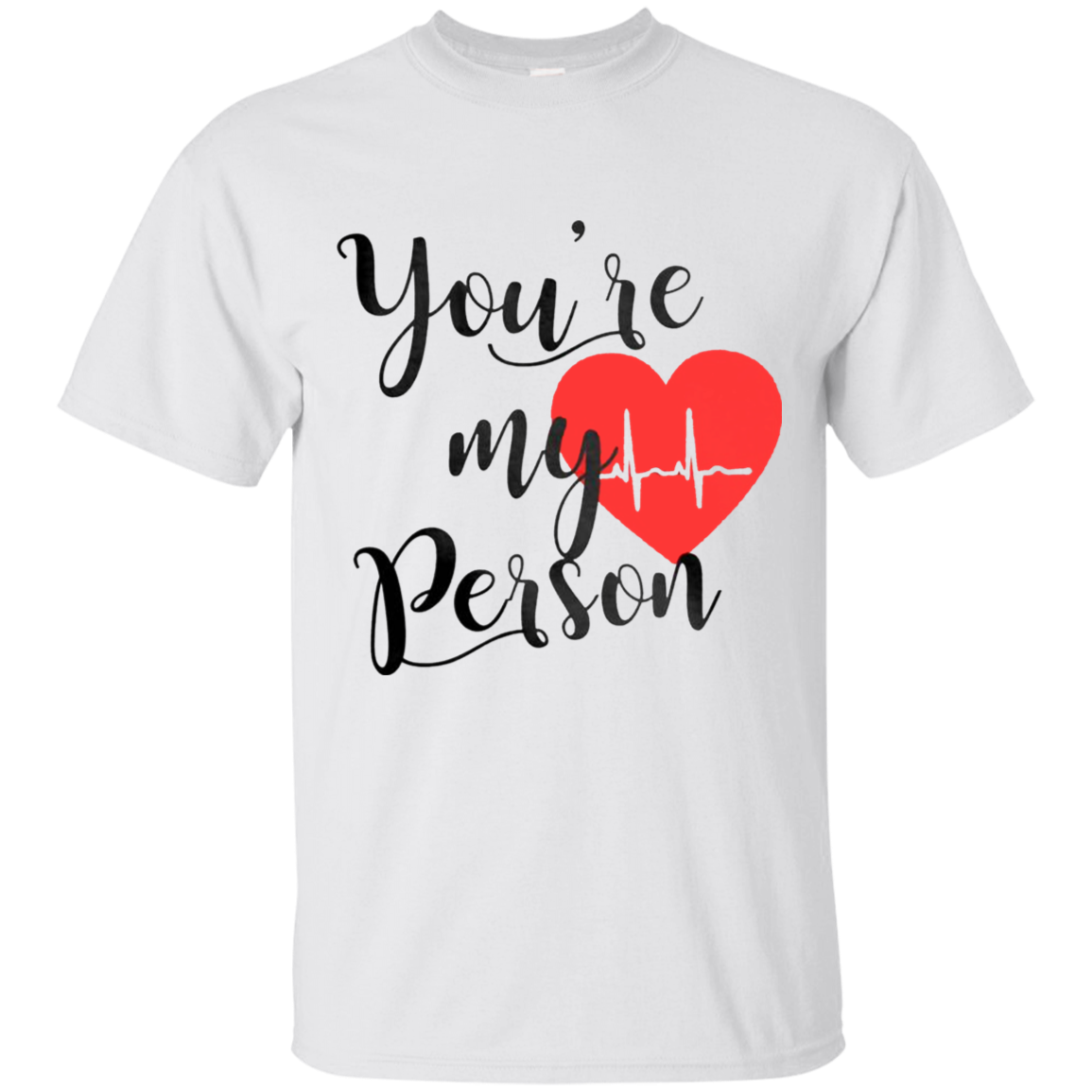 Grey's Anayomy 2019 - You're my person / White ,Sport Grey