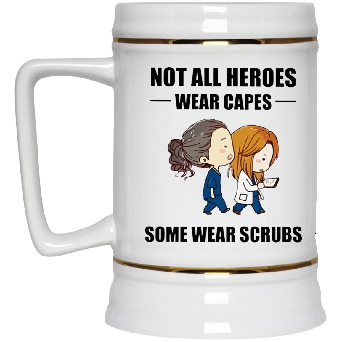 Mug - Not all heroes wear capes