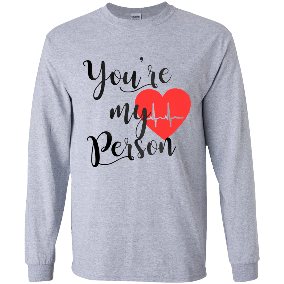 Grey's Anayomy 2019 - You're my person / White ,Sport Grey