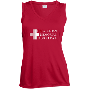 New collection - Grey, Sloan Memorial hospital / Red and light pink