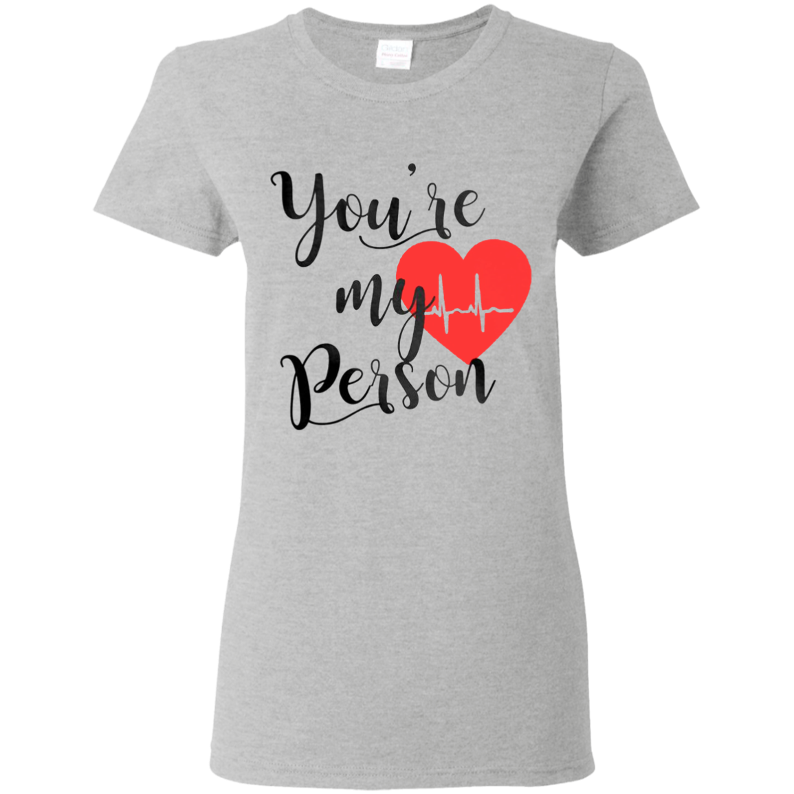 Grey's Anayomy 2019 - You're my person / White ,Sport Grey