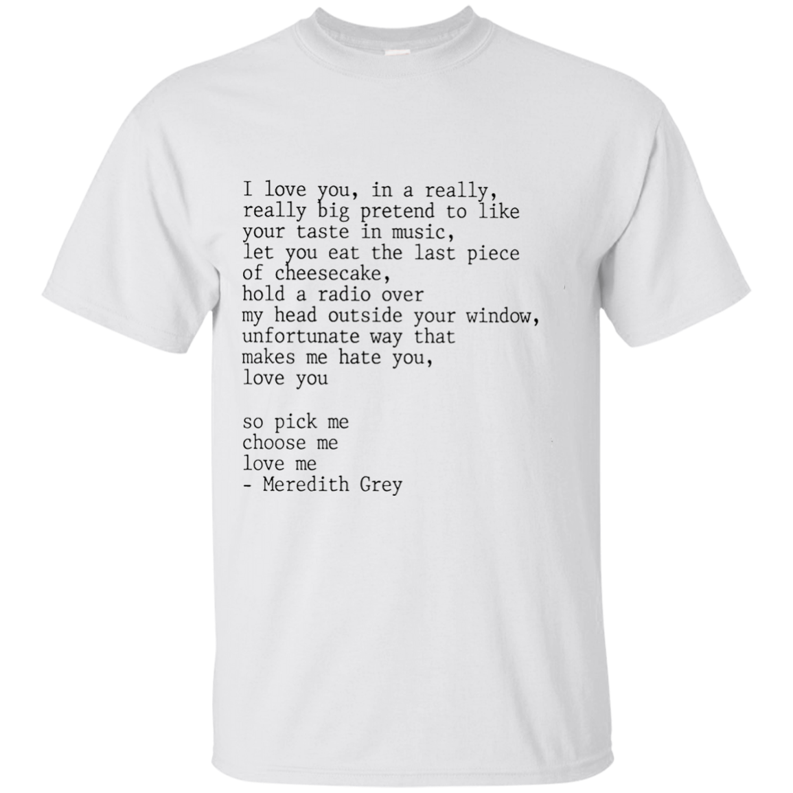 Grey's Anatomy - I love you