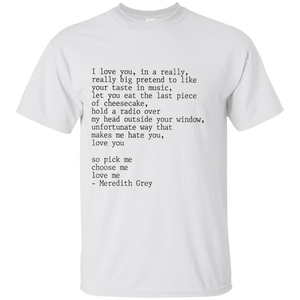 Grey's Anatomy - I love you