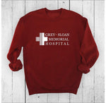 New collection - Grey, Sloan Memorial hospital / Red and light pink