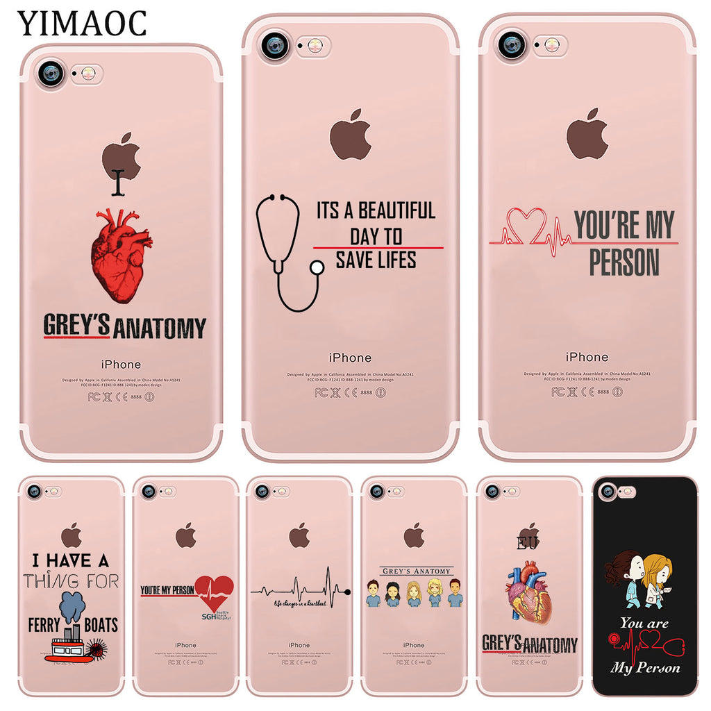 Grey's Anatomy - Phone case for iPhone XR X XS 11 Pro Max 5 5S SE 6 6S 7 8 Plus 10