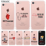 Grey's Anatomy - Phone case for iPhone XR X XS 11 Pro Max 5 5S SE 6 6S 7 8 Plus 10
