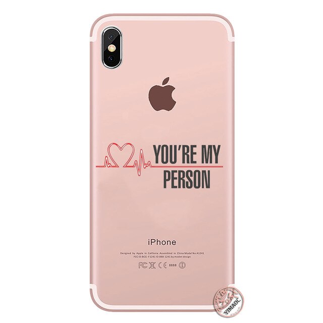 Grey's Anatomy - Phone case for iPhone XR X XS 11 Pro Max 5 5S SE 6 6S 7 8 Plus 10