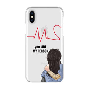 Grey's Anatomy - Soft TPU cover phone case for iPhone Max XR XS X for iPhone 5 6 7 8Plus