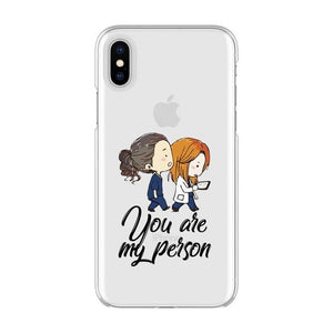 Grey's Anatomy - Soft TPU cover phone case for iPhone Max XR XS X for iPhone 5 6 7 8Plus