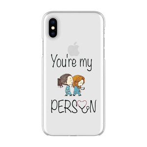 Grey's Anatomy - Soft TPU cover phone case for iPhone Max XR XS X for iPhone 5 6 7 8Plus