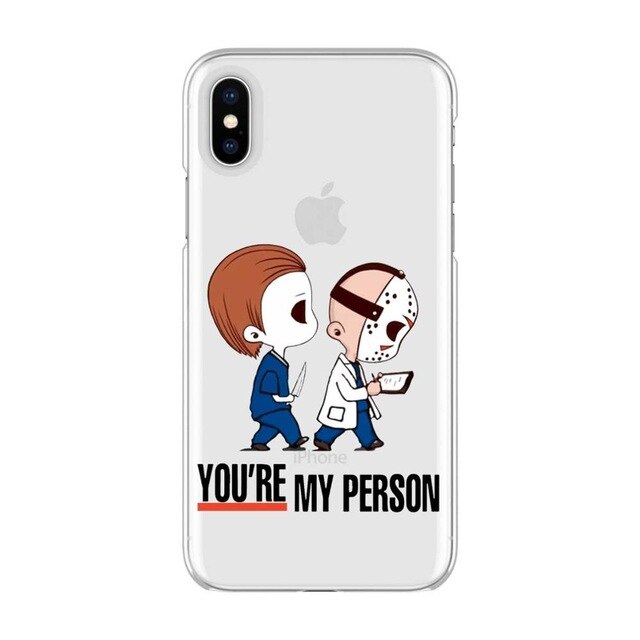 Grey's Anatomy - Soft TPU cover phone case for iPhone Max XR XS X for iPhone 5 6 7 8Plus