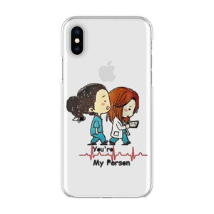 Grey's Anatomy - Soft TPU cover phone case for iPhone Max XR XS X for iPhone 5 6 7 8Plus