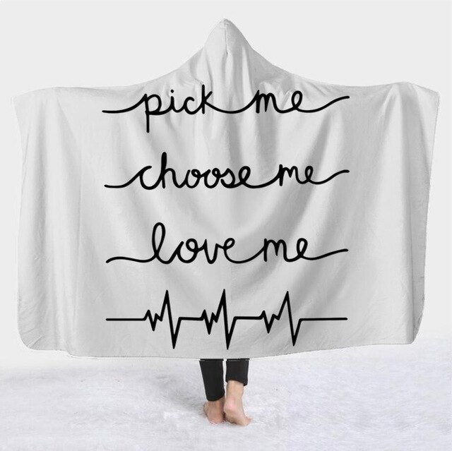 Hooded Blanket for Adults Kids / LIMITED EDITION