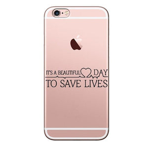 Phone case -  iPhone 11 Pro MAX 5 5S SE 6 6SPlus 7 8Plus X XR XS MAX Greys Anatomy