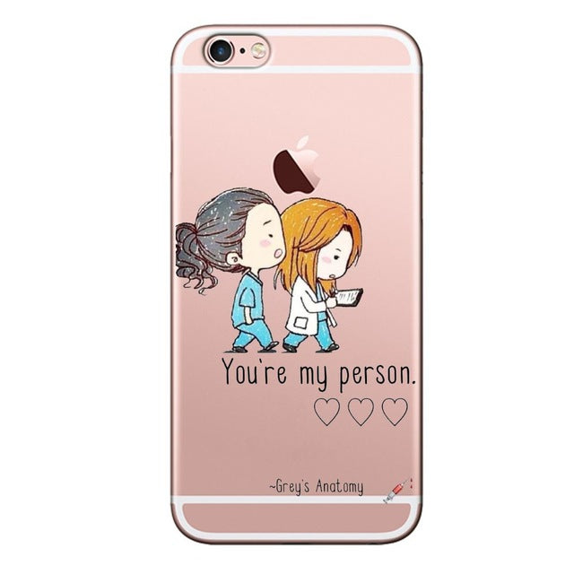 Phone case -  iPhone 11 Pro MAX 5 5S SE 6 6SPlus 7 8Plus X XR XS MAX Greys Anatomy