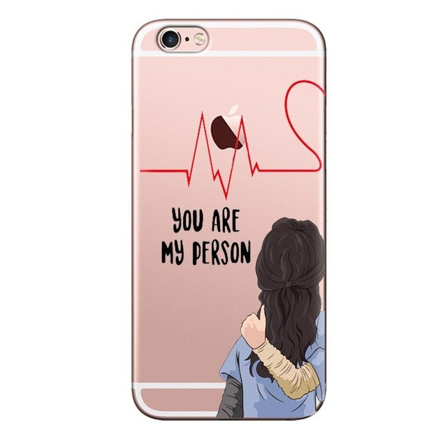 Phone case -  iPhone 11 Pro MAX 5 5S SE 6 6SPlus 7 8Plus X XR XS MAX Greys Anatomy