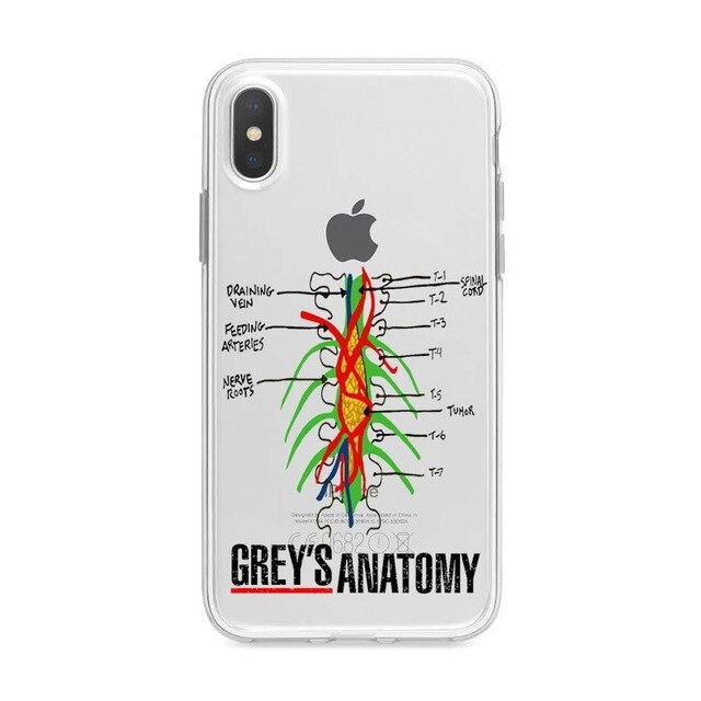 Grey's Anatomy Phone Case For iPhone XS , 6 6S 7 8Plus For iPhone XS Max XR 11 Pro Max Soft Case