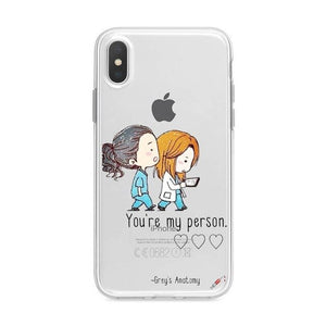 Grey's Anatomy Phone Case For iPhone XS , 6 6S 7 8Plus For iPhone XS Max XR 11 Pro Max Soft Case