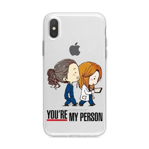 Grey's Anatomy Phone Case For iPhone XS , 6 6S 7 8Plus For iPhone XS Max XR 11 Pro Max Soft Case