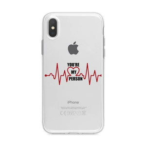 Grey's Anatomy Phone Case For iPhone XS , 6 6S 7 8Plus For iPhone XS Max XR 11 Pro Max Soft Case