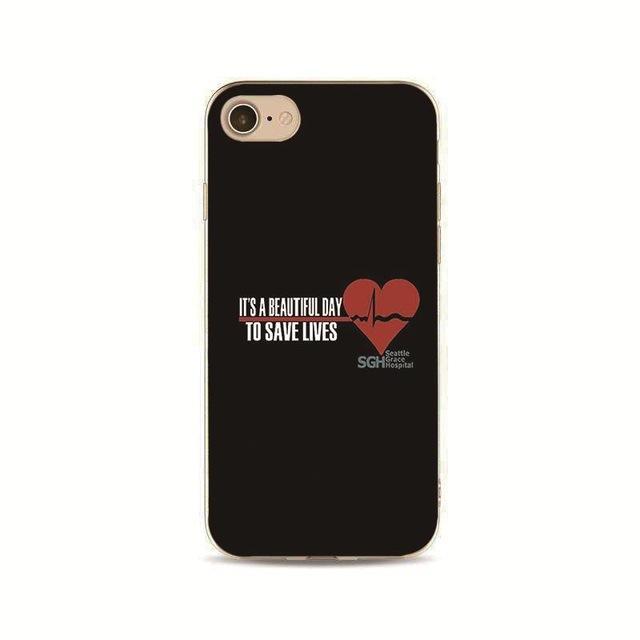 Grey's Anatomy phone case for iPhone 7 plus 4 4s 5 5s 5c se 6 6s / And for Samsung S5 S4 S6 S7 edge 6 s 5 s