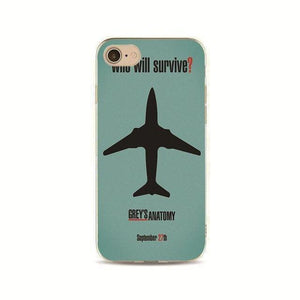 Grey's Anatomy phone case for iPhone 7 plus 4 4s 5 5s 5c se 6 6s / And for Samsung S5 S4 S6 S7 edge 6 s 5 s