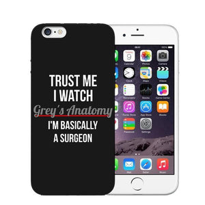 Phone Case For iPhone 7 7Plus 6 6S Plus SE 5 5S Greys Anatomy