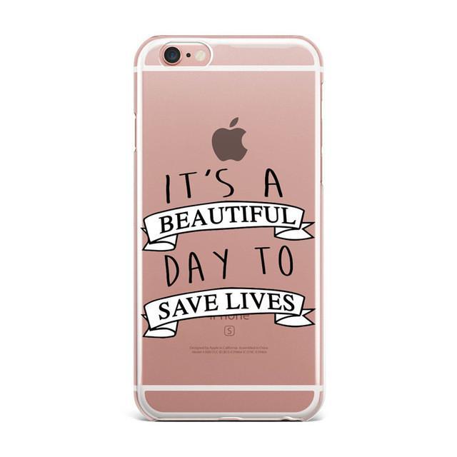 Greys Anatomy  Case  For iPhone 7 7 Plus 5 5S 5C SE 6 6S