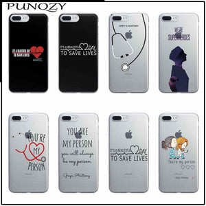 You're My Person For Apple iPhone 7 5 SE 5S 6 6S Plus Greys Anatomy