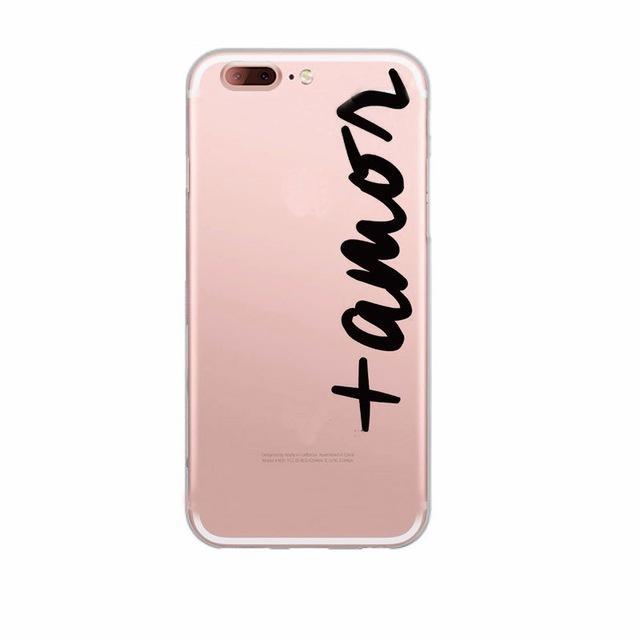 " Lover , Laugh , Life " Phone case for Iphone