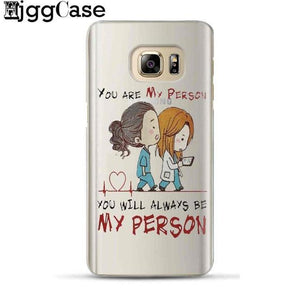 Greys Anatomy phone case for Samsung Galaxy S3 S4 S5 mini S6 S7 edge S8 Plus New Arrivals Original Case