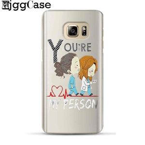 Greys Anatomy phone case for Samsung Galaxy S3 S4 S5 mini S6 S7 edge S8 Plus New Arrivals Original Case