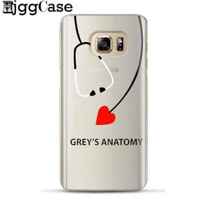 Greys Anatomy phone case for Samsung Galaxy S3 S4 S5 mini S6 S7 edge S8 Plus New Arrivals Original Case