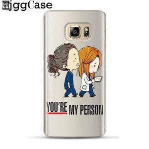 Greys Anatomy phone case for Samsung Galaxy S3 S4 S5 mini S6 S7 edge S8 Plus New Arrivals Original Case