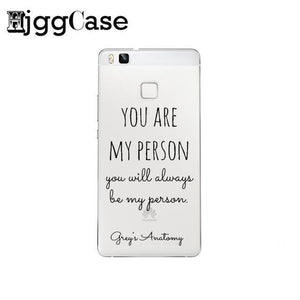 You're My Person  huawei P8 2017 P8 Line P9 P9 Line phone Case Cover