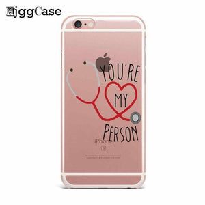 You're My Person For iPhone 7 4S 5 SE 5S 6 6S Plus Greys Anatomy