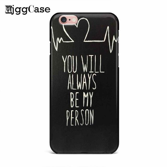 You're My Person For iPhone 7 4S 5 SE 5S 6 6S Plus Greys Anatomy