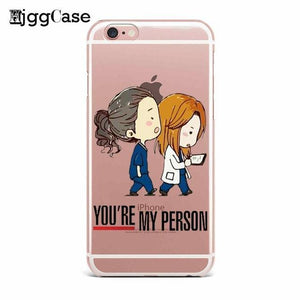 You're My Person For iPhone 7 4S 5 SE 5S 6 6S Plus Greys Anatomy