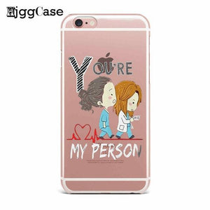 You're My Person For iPhone 7 4S 5 SE 5S 6 6S Plus Greys Anatomy