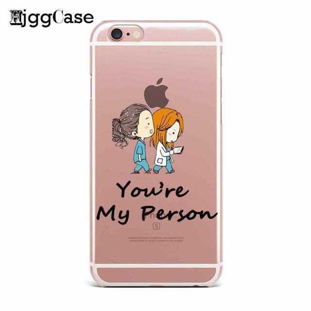 You're My Person For iPhone 7 4S 5 SE 5S 6 6S Plus Greys Anatomy