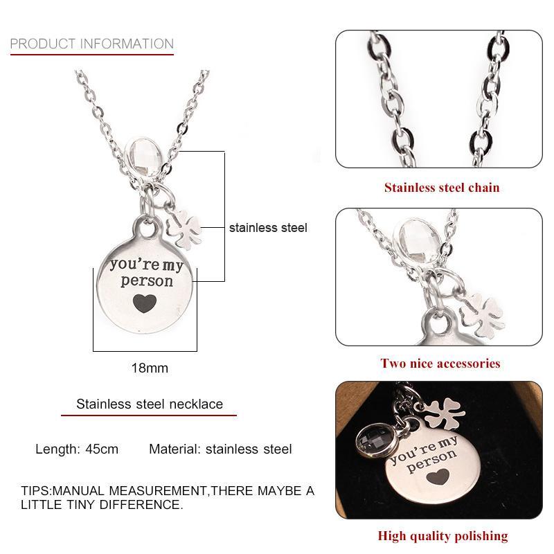 "You're my person " Necklace 2019