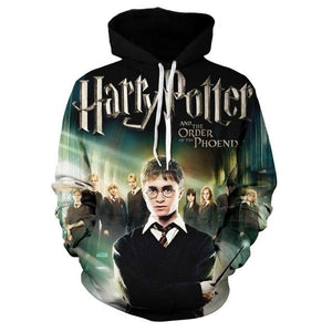 harry potter 3D hoodie jacket sweatshirt 2019