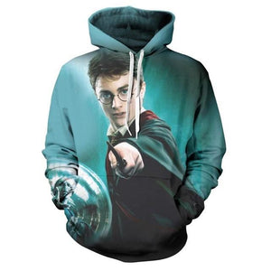 harry potter 3D hoodie jacket sweatshirt 2019