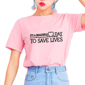 It's A Beautiful Day To Save Lives Shirt Greys Anatomy 2019