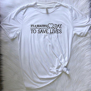 It's A Beautiful Day To Save Lives Shirt Greys Anatomy 2019