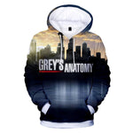 3D Grey's Anatomy Sweatshirt Long Sleeve 2019