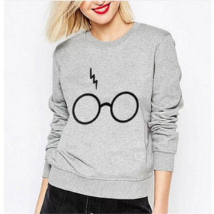 Flash Printed Casual Women Sweatshirts 2019