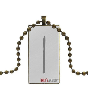 Fashion Necklace Famous Cartoon Greys Anatomy 2019