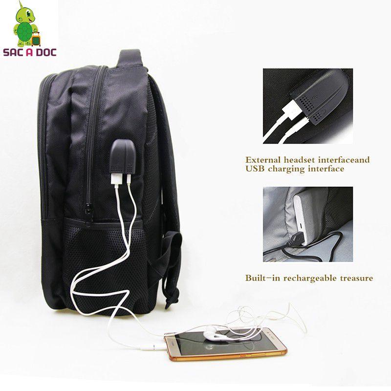 Grey's Anatomy Overlay Backpack USB Charge Headphone Jack 2019